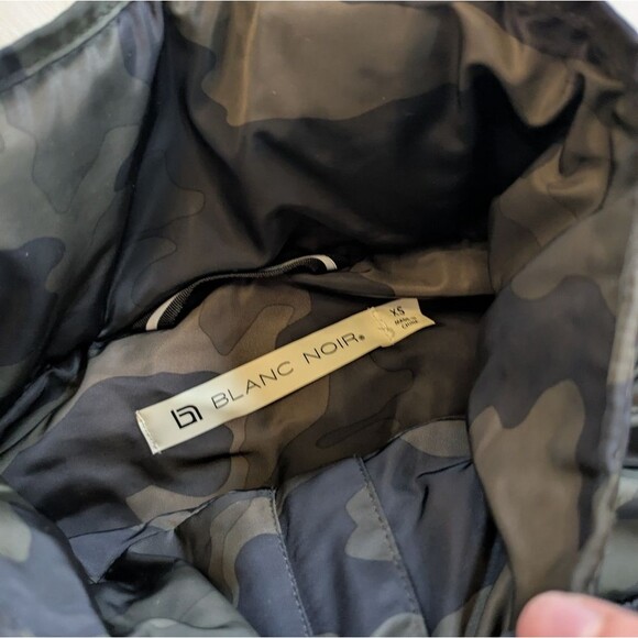 Blanc Noir MASTERMIND CAMO ANORAK Lightweight Green Black Jacket XS - Picture 6 of 10